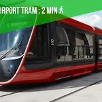 Center - Balcony Quiet - Air Conditioner - Kitchen - Wifi - Tram 니스